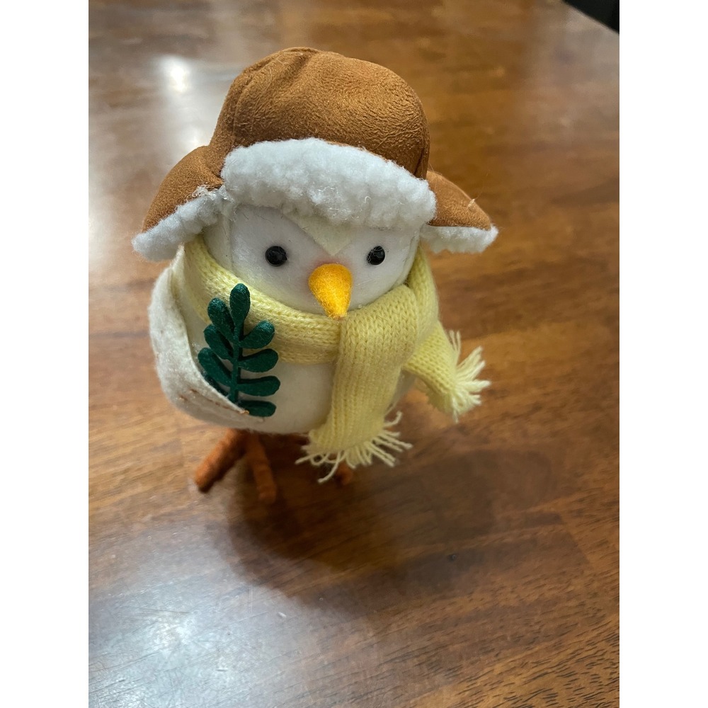 Target Wondershop 2023 Featherly Friends Corky Bird Winter Christmas Figurine